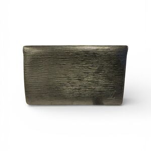 Louis Vuitton Epi Agenda Leather Notebook Cover Black Passport Checkbook Wallet